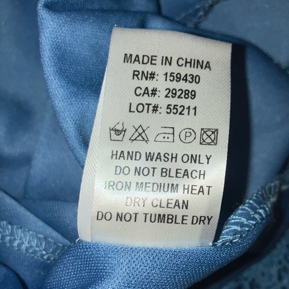 NWT Elan XS Blue Mini Skirt Tiered Ruffled Casual - Picture 6 of 11